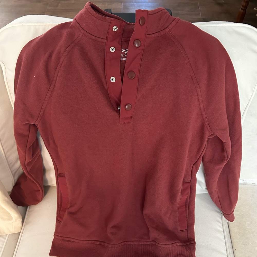 Red boys sweater